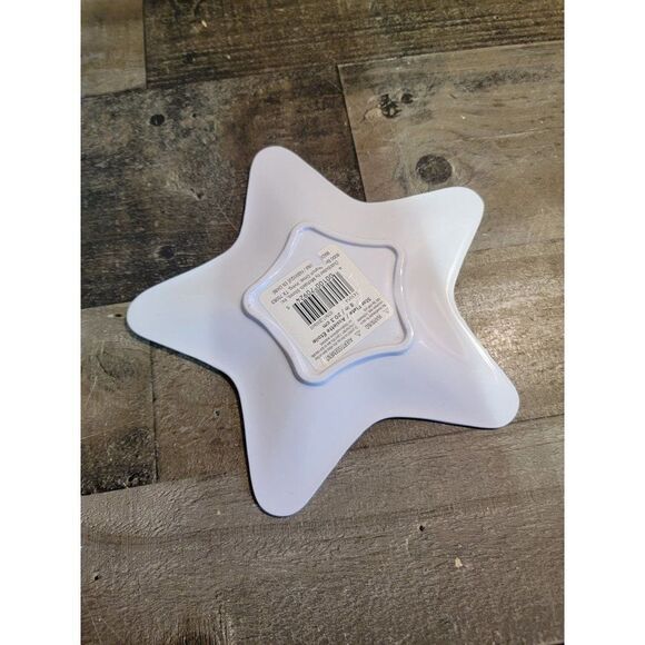 Plastic red‎ striped plate USA decor - Picture 3 of 3